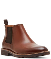 Steve Madden Men's Aben Leather Chelsea Boots