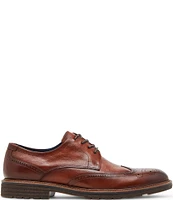 Steve Madden Men's Acari Wingtip Leather Oxfords