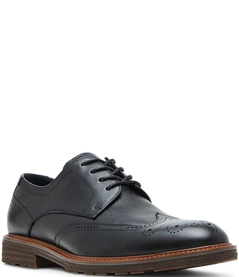 Steve Madden Men's Acari Wingtip Leather Oxfords