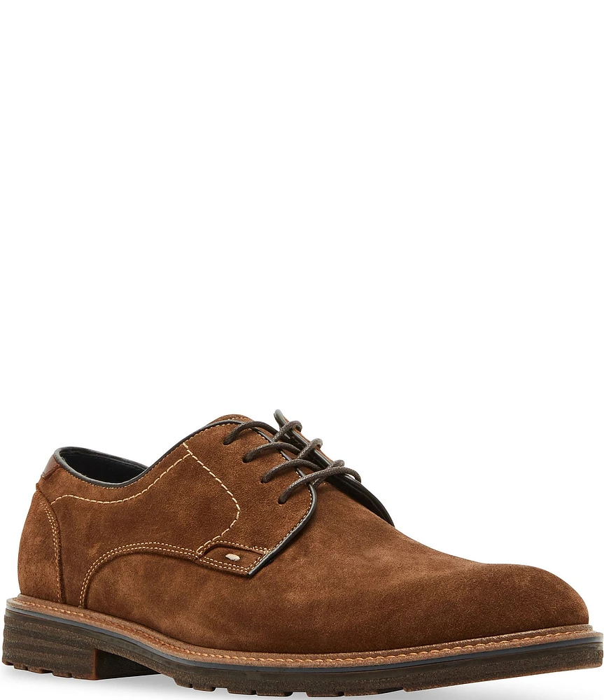 Steve Madden Men's Aeden Suede Lace-Up Oxfords