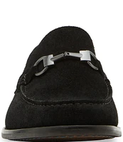 Steve Madden Men's Alfio Suede Bit Embellishment Dress Slip-On Loafers