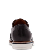 Steve Madden Men's Bader Leather Plain Toe Lace-Up Oxfords