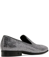 Steve Madden Men's Brillar Glitter Slip-On Dress Loafers