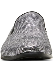 Steve Madden Men's Brillar Glitter Slip-On Dress Loafers