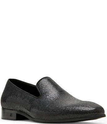 Steve Madden Men's Brillar Glitter Slip-On Dress Loafers