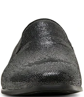 Steve Madden Men's Brillar Glitter Slip-On Dress Loafers