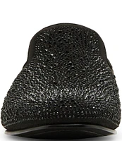 Steve Madden Men's Cashh Rhinestone Embellished Slip-On Loafers