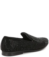 Steve Madden Men's Caviarr Crystal Embellishment Slip-On Loafers