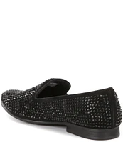 Steve Madden Men's Caviarr Crystal Embellishment Slip-On Loafers