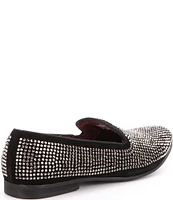 Steve Madden Men's Caviarr Crystal Embellishment Slip-On Loafers