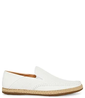 Steve Madden Men's Caydenn Leather Casual Slip-On Espadrilles