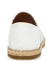 Steve Madden Men's Caydenn Leather Casual Slip-On Espadrilles