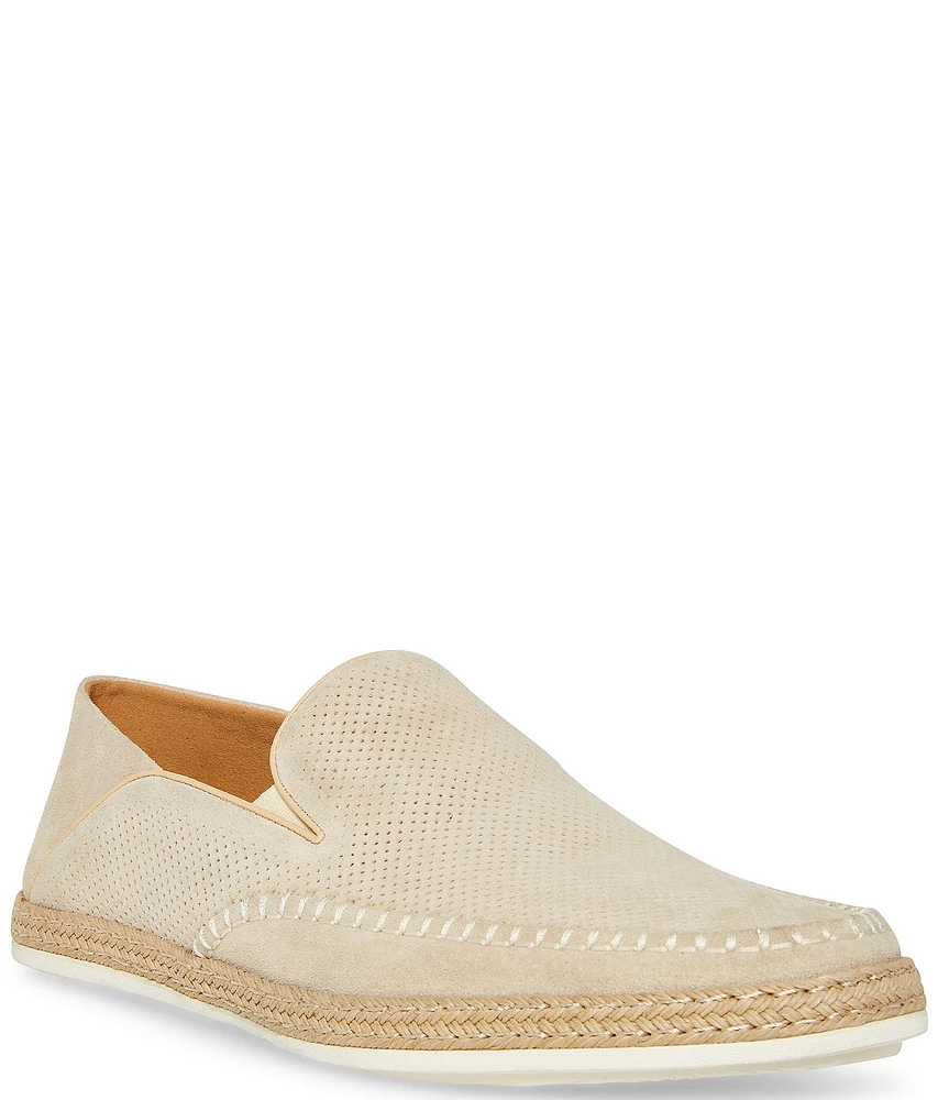 Steve Madden Men's Caydenn Suede Casual Slip-On Espadrilles