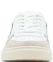 Steve Madden Men's Centre Leather Suede Detail Lace-Up Sneakers