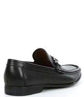 Steve Madden Men's Chivan Leather Bit Embellishment Dress Slip-Ons