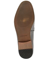 Steve Madden Men's Chivan Leather Bit Embellishment Dress Slip-Ons