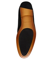 Steve Madden Men's Crescent Velvet Penny Keeper Dress Slip-Ons