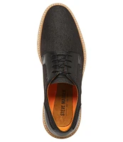 Steve Madden Men's Curie Plain Toe Lace-Up Oxfords