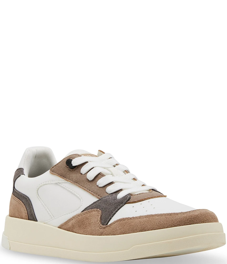 Steve Madden Men's Dynamo Leather Lace-Up Sneakers