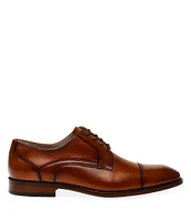 Steve Madden Men's Gerell Leather Cap Toe Dress Oxfords