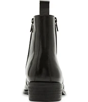 Steve Madden Men's Haynes Leather Side Zip Dress Boot