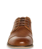 Steve Madden Men's Jagwar Leather and Suede Oxfords