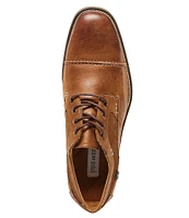 Steve Madden Men's Jagwar Leather and Suede Oxfords