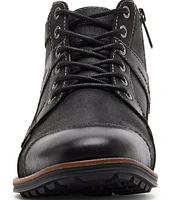 Steve Madden Men's Jotting Leather Cap Toe Boots