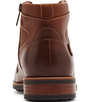 Steve Madden Men's Jotting Leather Cap Toe Boots