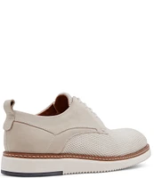 Steve Madden Men's Krafted Plain Toe Lace-Up Knit Oxfords