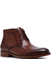 Steve Madden Men's Millsen Lace-Up Leather Boots