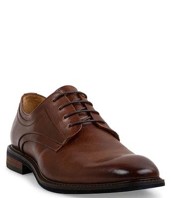 Steve Madden Men's Nanndo Leather Lace-Up Oxfords