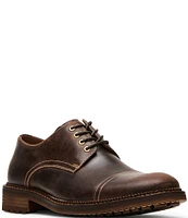 Steve Madden Men's Nashh Leather Cap Toe Oxfords