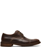 Steve Madden Men's Nashh Leather Cap Toe Oxfords