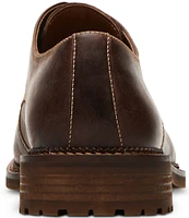 Steve Madden Men's Nashh Leather Cap Toe Oxfords