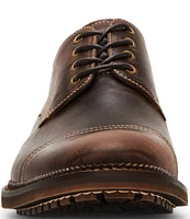 Steve Madden Men's Nashh Leather Cap Toe Oxfords