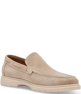 Steve Madden Men's Neekon Suede Slip On Loafers