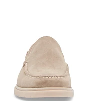 Steve Madden Men's Neekon Suede Slip On Loafers