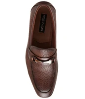 Steve Madden Men's Netto Leather Bit Dress Loafers