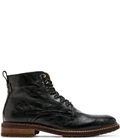 Steve Madden Men's Noby Lace-Up Leather Boots