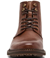 Steve Madden Men's Noby Lace-Up Leather Boots