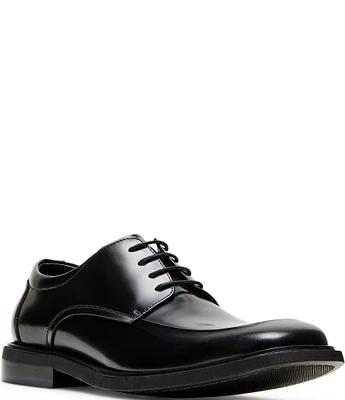 Steve Madden Men's Pippen Sqaure Toe Leather Lace-Up Oxfords