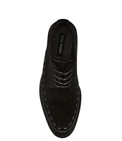 Steve Madden Men's Shriver Suede Lace-Up Oxfords