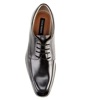 Steve Madden Men's Tasher Leather Moc-Toe Oxfords