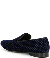 Steve Madden Men's Velvet Lifted Slip-On Loafers