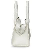 Steve Madden Mesh Pearl Top Handle Crossbody Bag