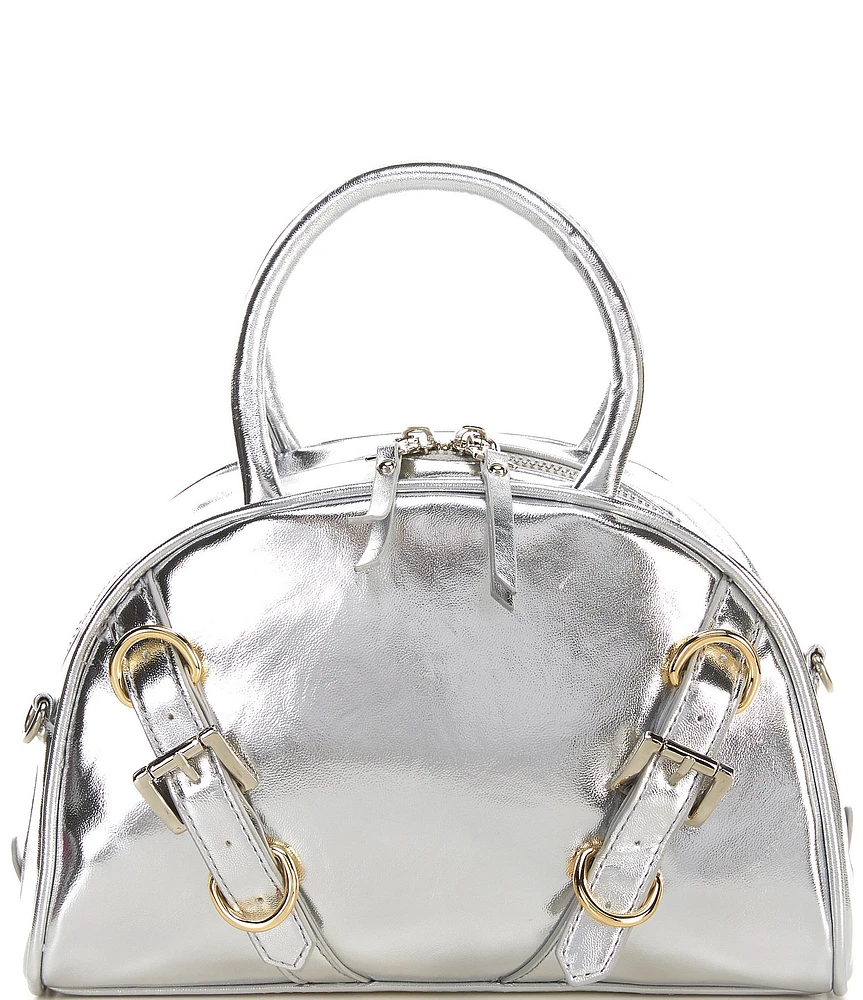 Steve Madden Metallic Catie Mini Dome Crossbody Bag