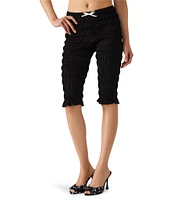 Steve Madden Misty Ruched Capri Pants