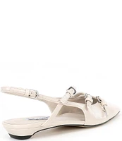 Steve Madden Peony Patent Slingback Point Toe Flats