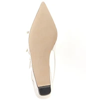 Steve Madden Peony Patent Slingback Point Toe Flats